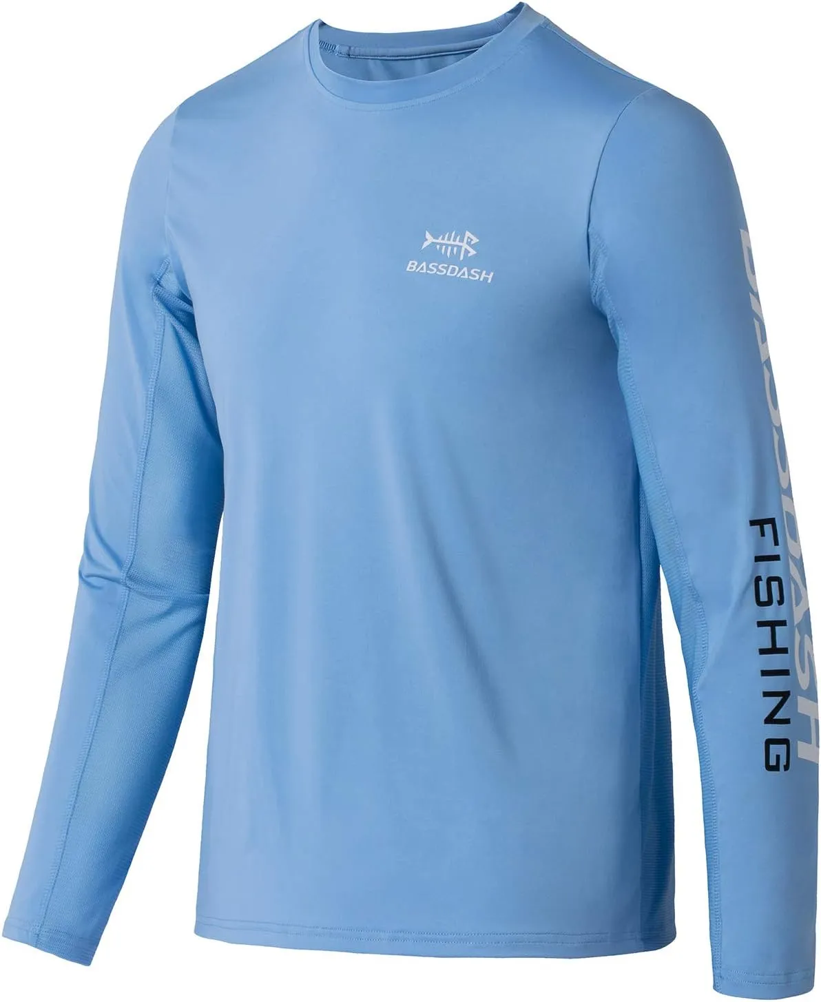 BASSDASH Youth Fishing T Shirts UPF 50  Long Sleeve Performance UV Protection Tee for Boys Girls, Pack of 2