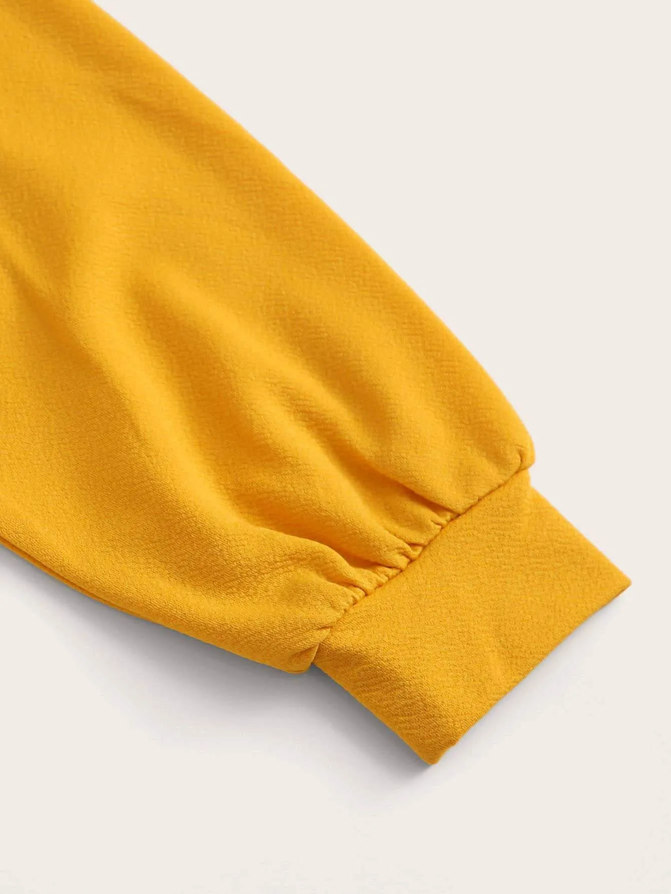 Drop Shoulder Keyhole Neckline Solid Tee