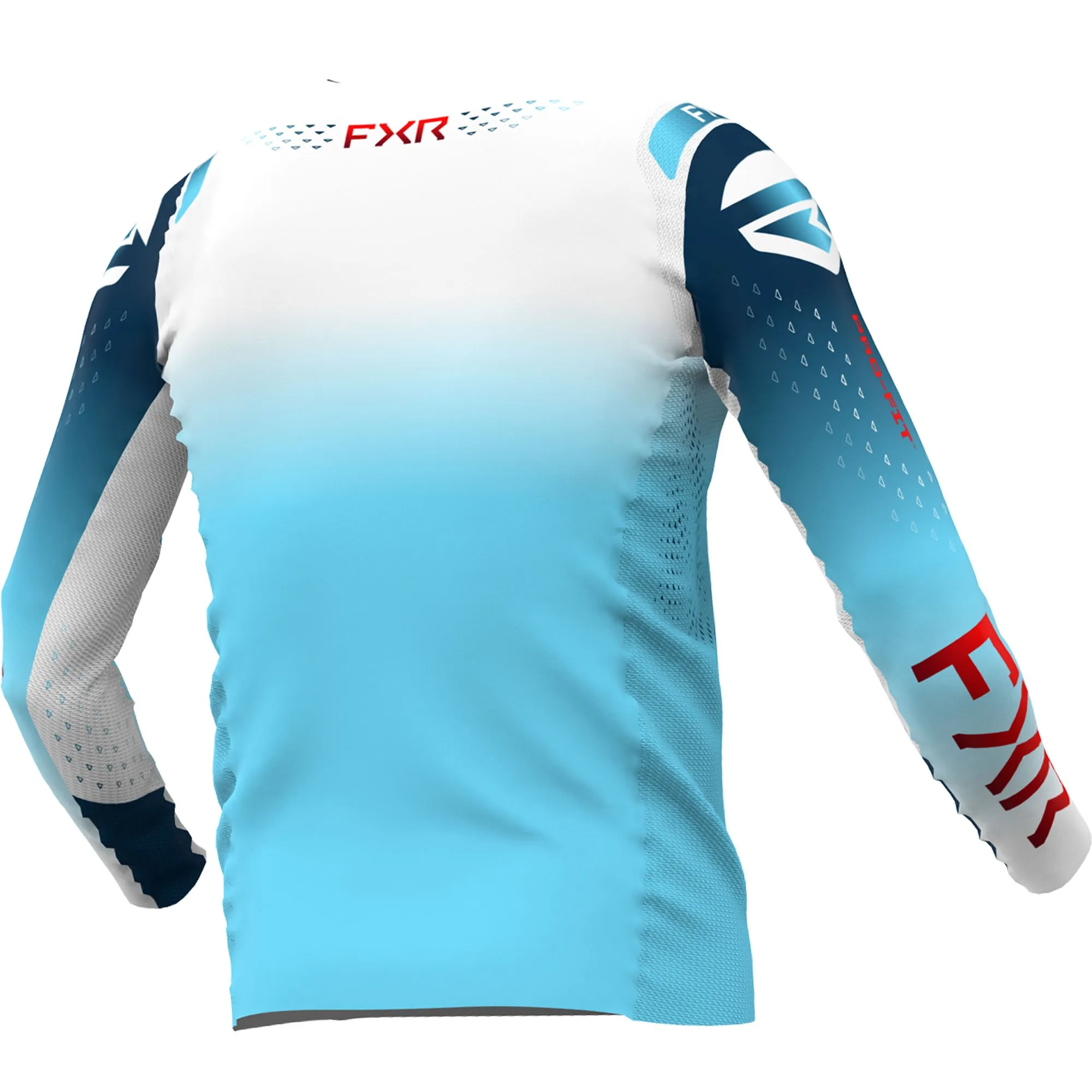 FXR  Glacier Helium MX Jersey Long Sleeve Lightweight Breathable Quick Dry