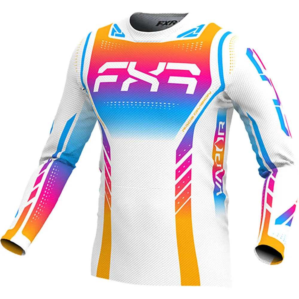FXR  Vapor Air MX Jersey Ultra-Lightweight Breathable Mesh Quick-Dry Cyclone