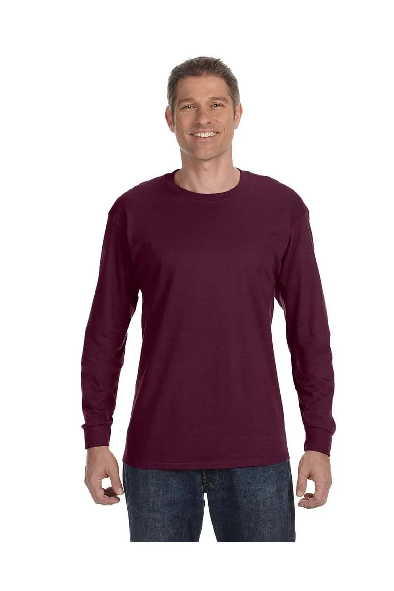 JERZEES 29L:  Active 50/50 Cotton/Poly Long Sleeve Wholesale T Shirt.