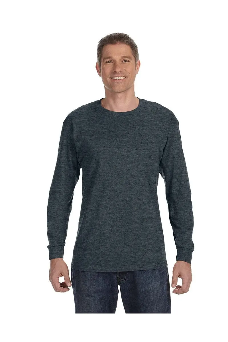 JERZEES 29L:  Active 50/50 Cotton/Poly Long Sleeve Wholesale T Shirt.