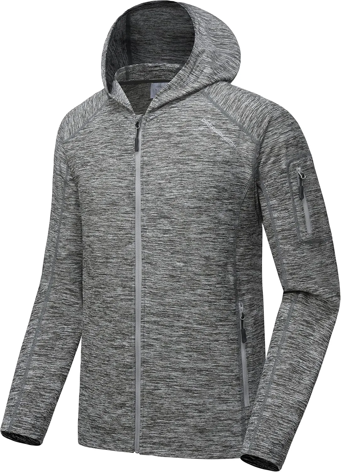 Men's Running Sport Track Jacket Full Zip Workout Athletic Fitness Jackets for Training