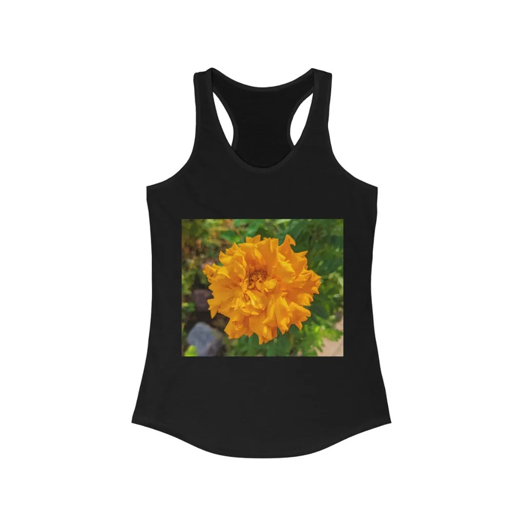 Orange Flower Women's Ideal Racerback Tank