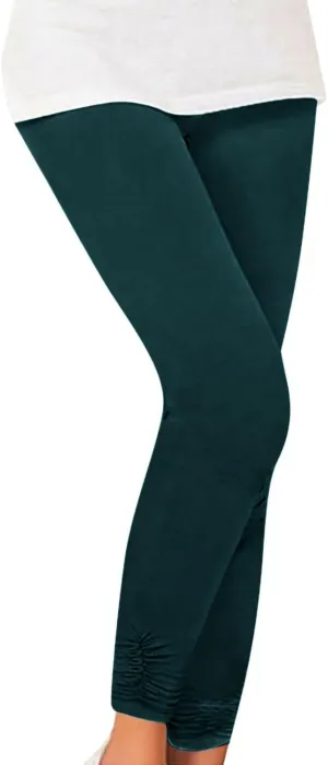 Women's Fleece Lined Leggings High Waisted Jogger Pants Lined Winter Thicken Outdoor Yoga Bootcut Thermal Winter